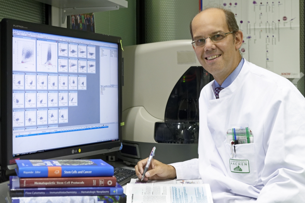 Univ.-Prof. Dr. med. Steffen Koschmieder; Oberarzt der Medizinischen Klinik IV an der Uniklinik RWTH Aachen